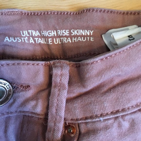 2 Pairs Distressed Ripped High Rise Skinny Jeans - Picture 5 of 16